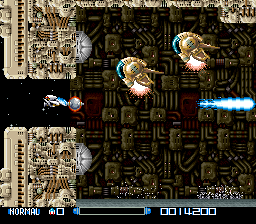Super R-Type (USA) In game screenshot
